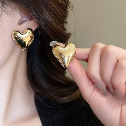 Hoop / Earring Alloy Stud