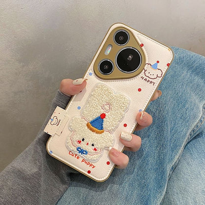 Phone Dog Embroidered Case