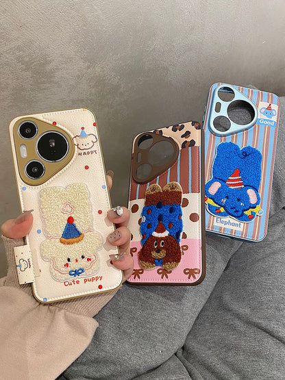Phone Dog Embroidered Case