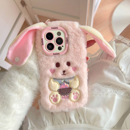 Case Rabbit Chenille Phone