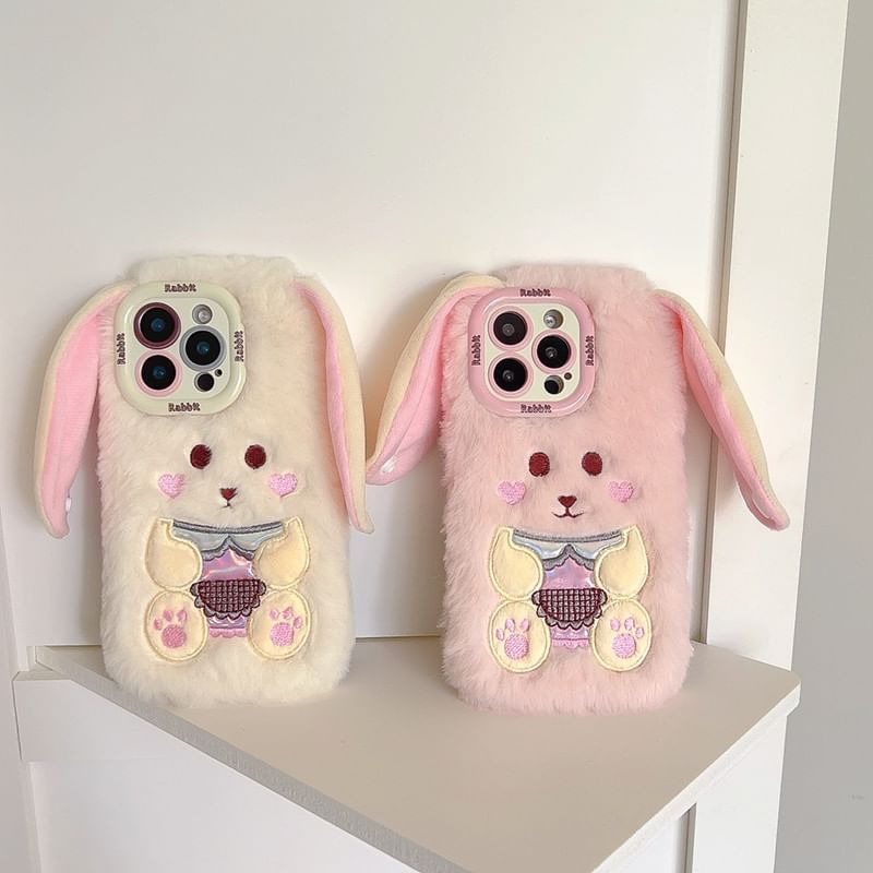 Case Rabbit Chenille Phone