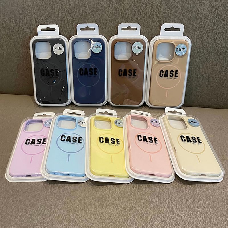 with Phone Case Plain Magnetic (Compatible MagSafe)