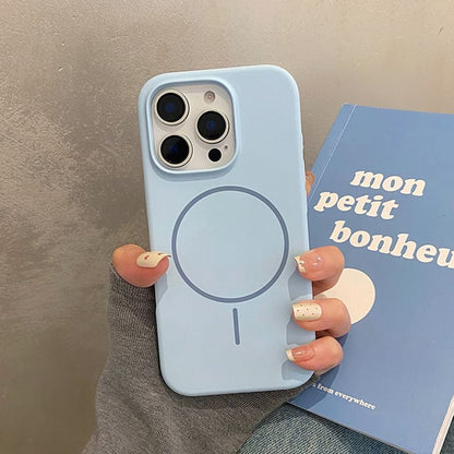 with Phone Case Plain Magnetic (Compatible MagSafe)