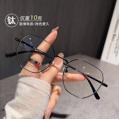 Hexagon Eyeglasses Frame