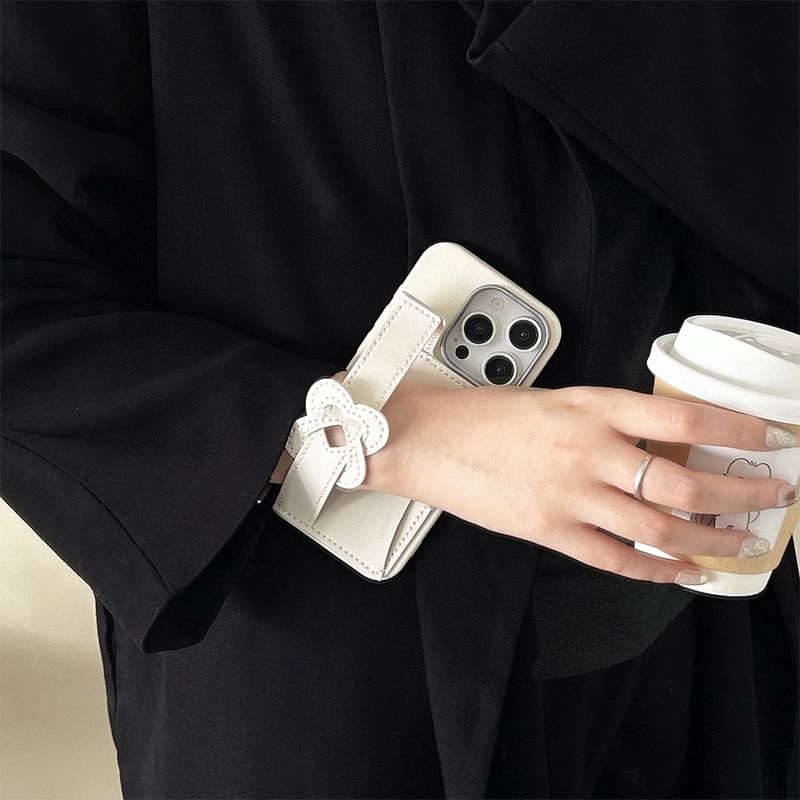 Holder Phone Strap Card Case