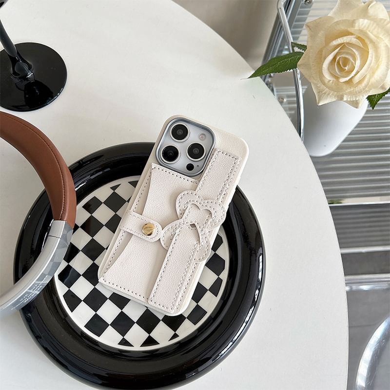 Holder Phone Strap Card Case