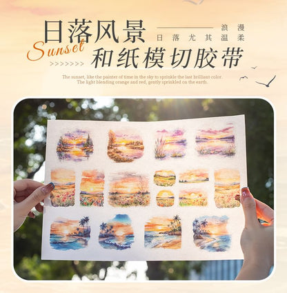 Sunset Masking Tape