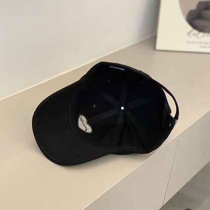 Cap Heart Embroidered