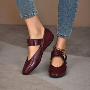 Mary Buckled Jane Shoes