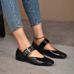 Mary Buckled Jane Shoes