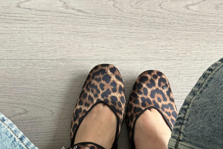 Mary Buckled Jane Shoes