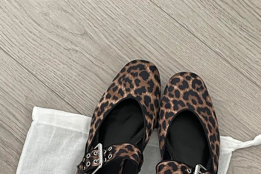 Mary Buckled Jane Shoes