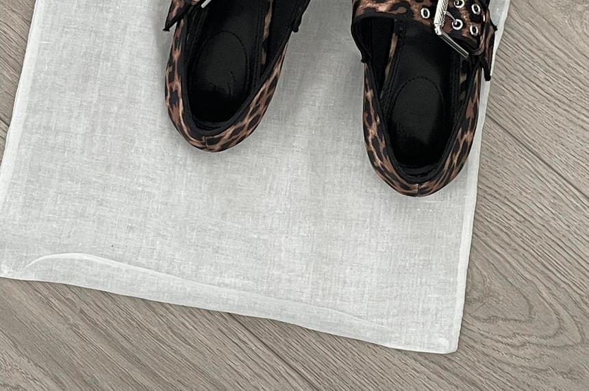 Mary Buckled Jane Shoes