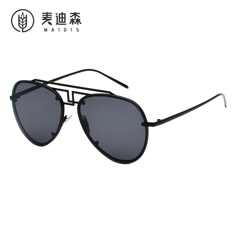 Metal Frame Sunglasses Bridge Double