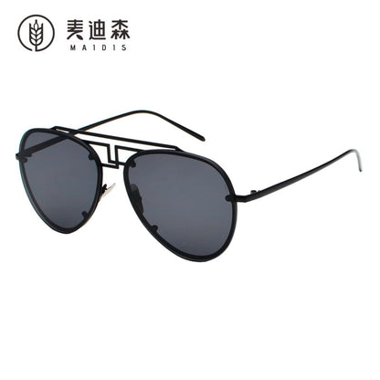 Metal Frame Sunglasses Bridge Double