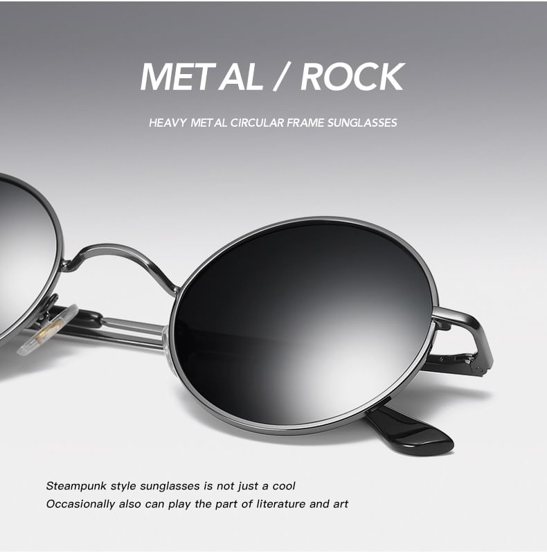 Metal Sunglasses Round Frame