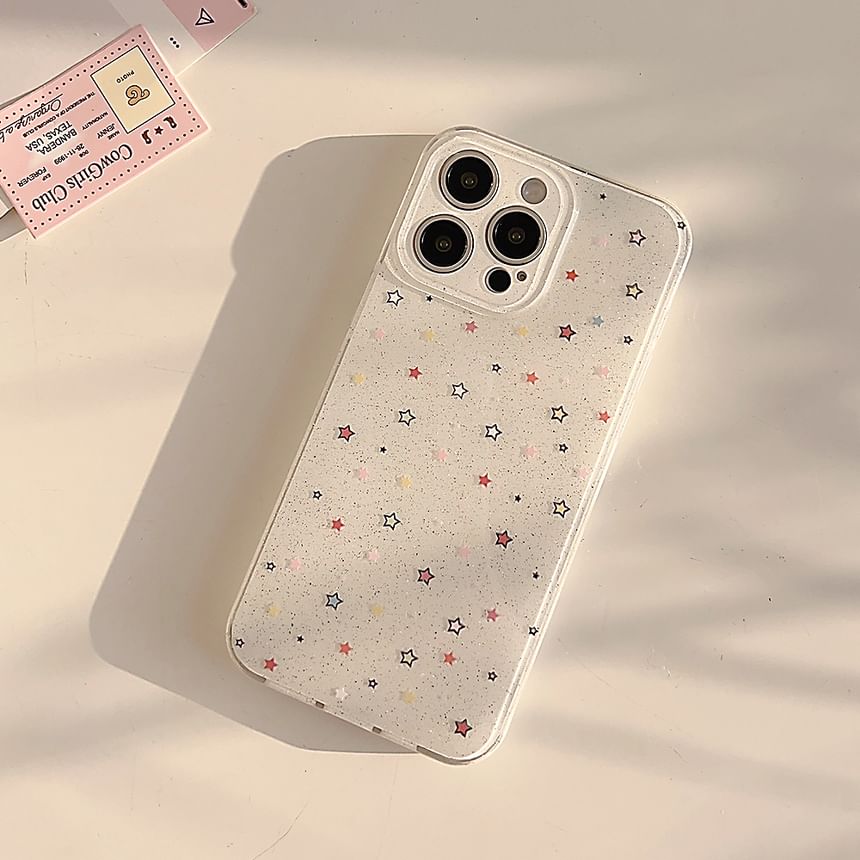 Star Case Glitter Phone