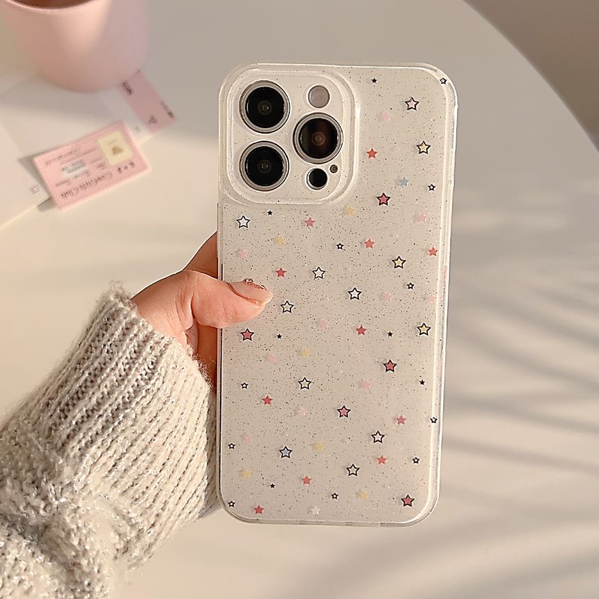 Star Case Glitter Phone