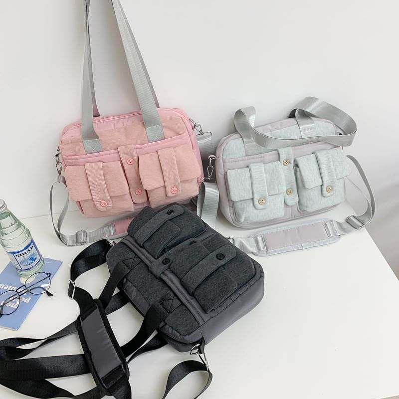 Computer Multi-Pocket Bag Plain