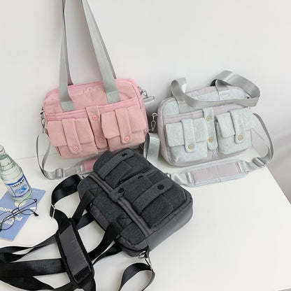 Computer Multi-Pocket Bag Plain