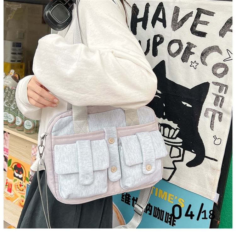 Computer Multi-Pocket Bag Plain