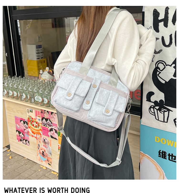 Computer Multi-Pocket Bag Plain