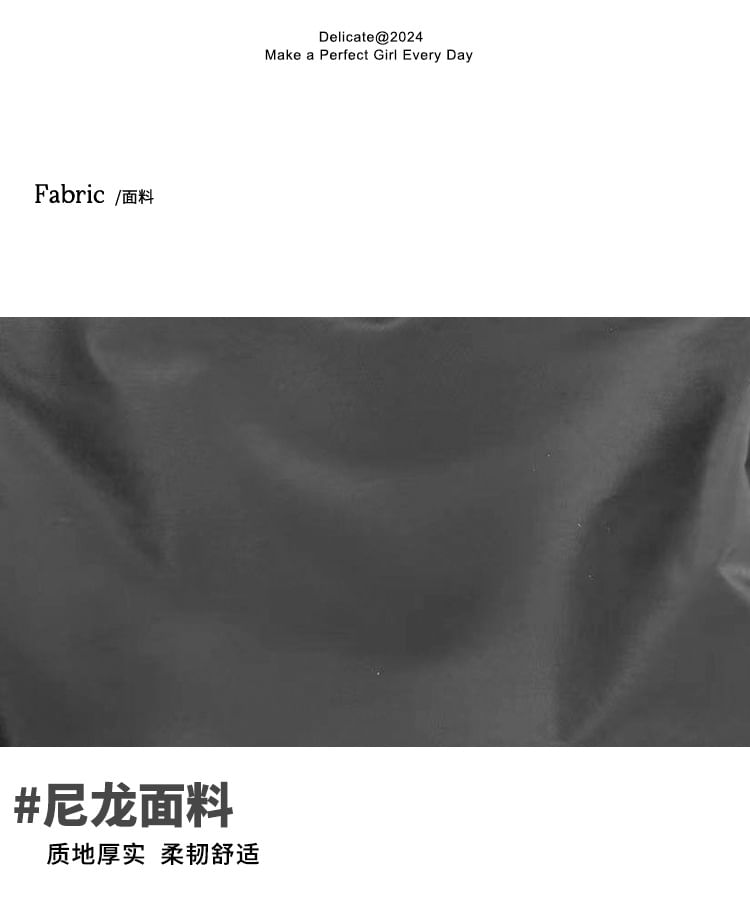 Plain Bag Multi-Pocket Tote