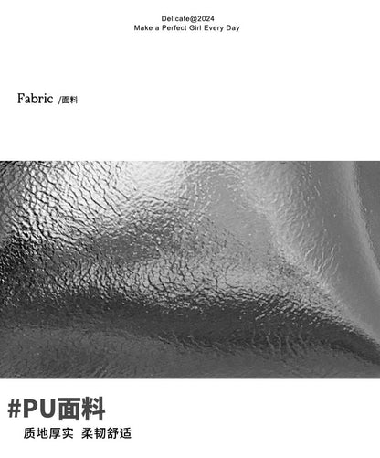 Faux Leather Multi-Pocket Crossbody Bag