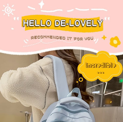 Set Bag Charm Laptop Embroidered Backpack / Nylon Floral