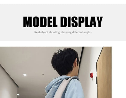 Set Nylon Lettering / Charm Backpack Print Bag Laptop