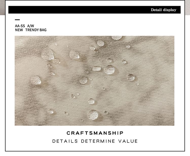 Nylon Charm Bag / Set Applique Laptop Dye Tie Backpack Lettering