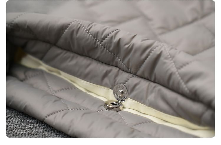 Tote Quilted Plain Drawstring Bag