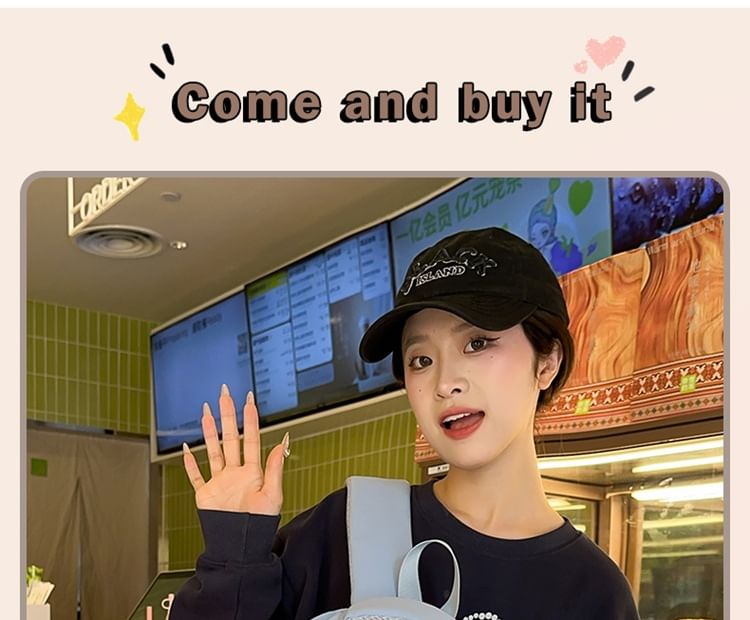 / Bag Badge Tone Set Applique Charm Nylon Two Laptop Backpack