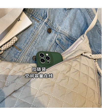 Plain Crossbody Quilted Bag