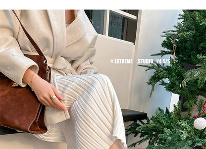 Leather Plain Pumps Faux Panel Jane Square Toe Heel Mary Chunky