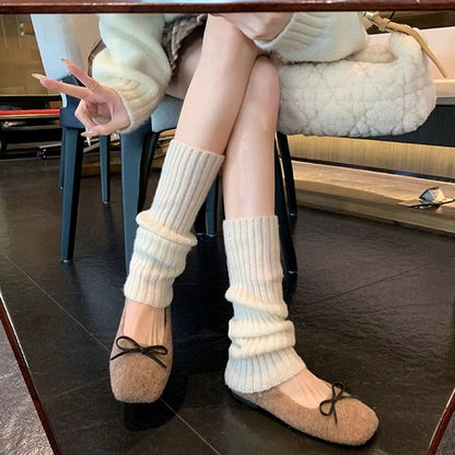 Flats Bow Toe Accent Square