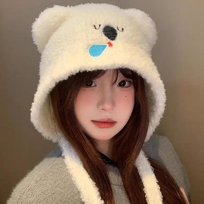 Koala Bonnet Knit Hat