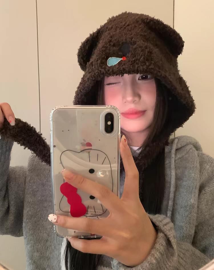 Koala Bonnet Knit Hat