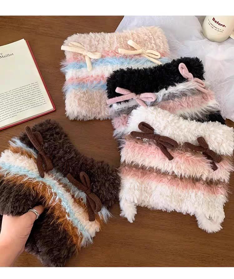 Beanie Bow Ear Cat Knit Fluffy