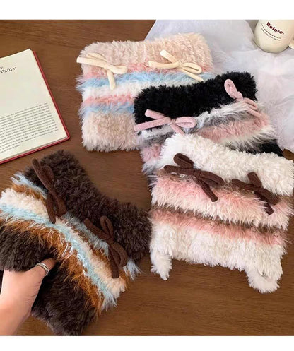 Beanie Bow Ear Cat Knit Fluffy