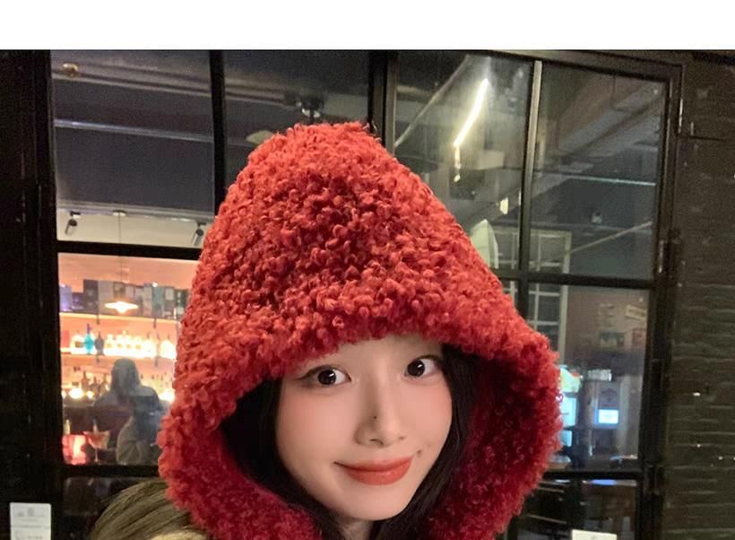 Plain Hat Bonnet Fleece