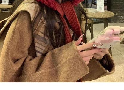 Plain Hat Bonnet Fleece