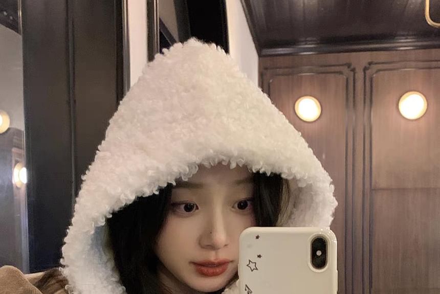 Plain Hat Bonnet Fleece