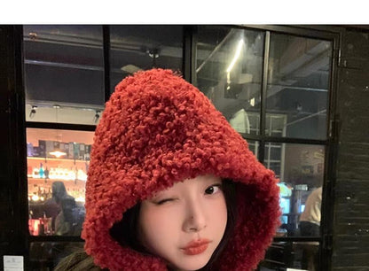 Plain Hat Bonnet Fleece