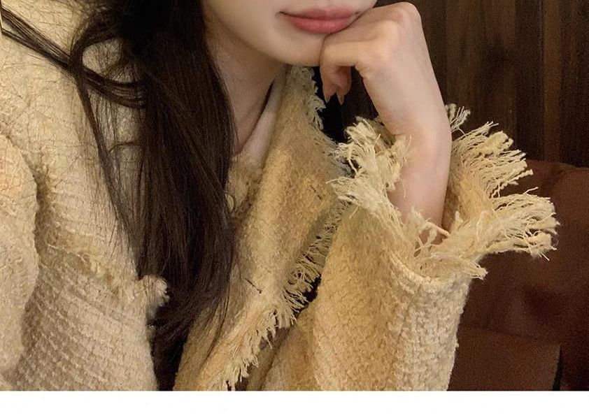 Bucket Hat Fluffy Knit