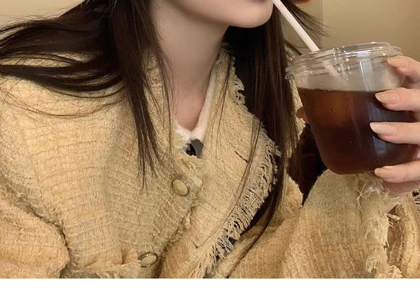 Bucket Hat Fluffy Knit