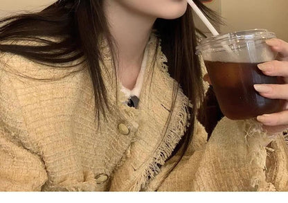 Bucket Hat Fluffy Knit