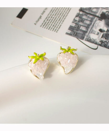 Strawberry Stud / Earring Clip-On