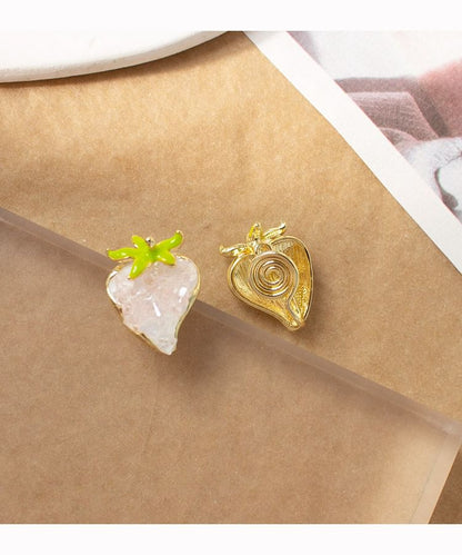 Strawberry Stud / Earring Clip-On