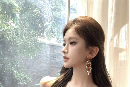 Top Plain Trim Cami Corp Frill